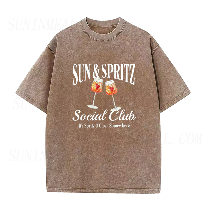 Sun & Spritz Social Club Unisex Tee