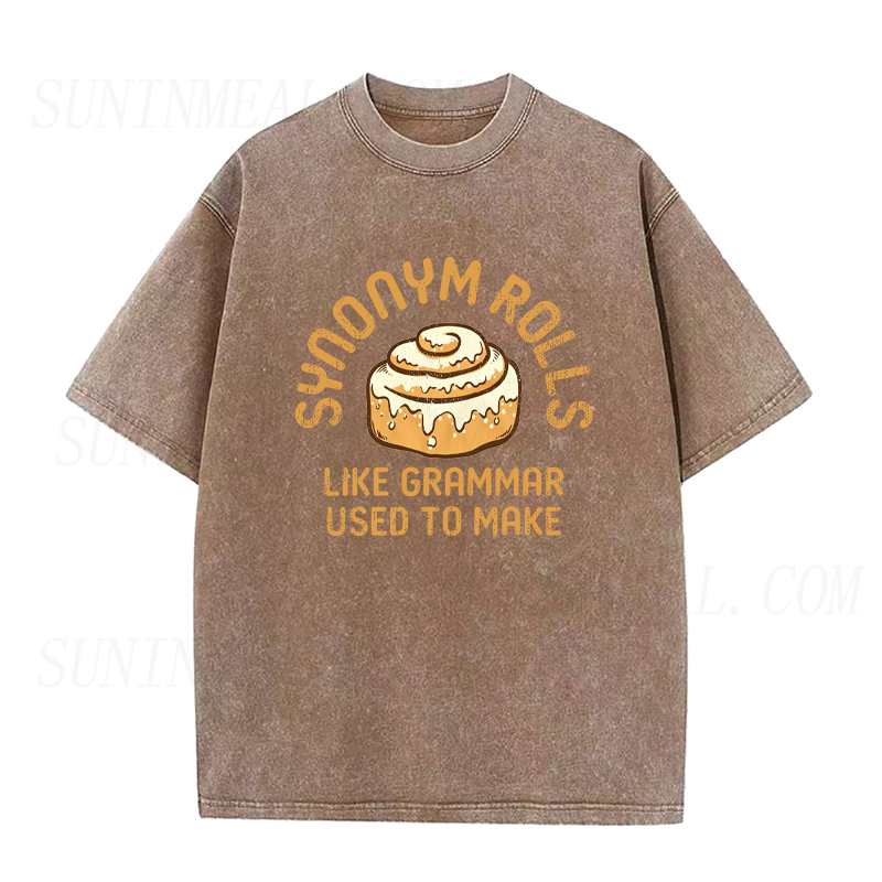 Synonym Rolls Like Grammar Used to Make Unisex Tee
