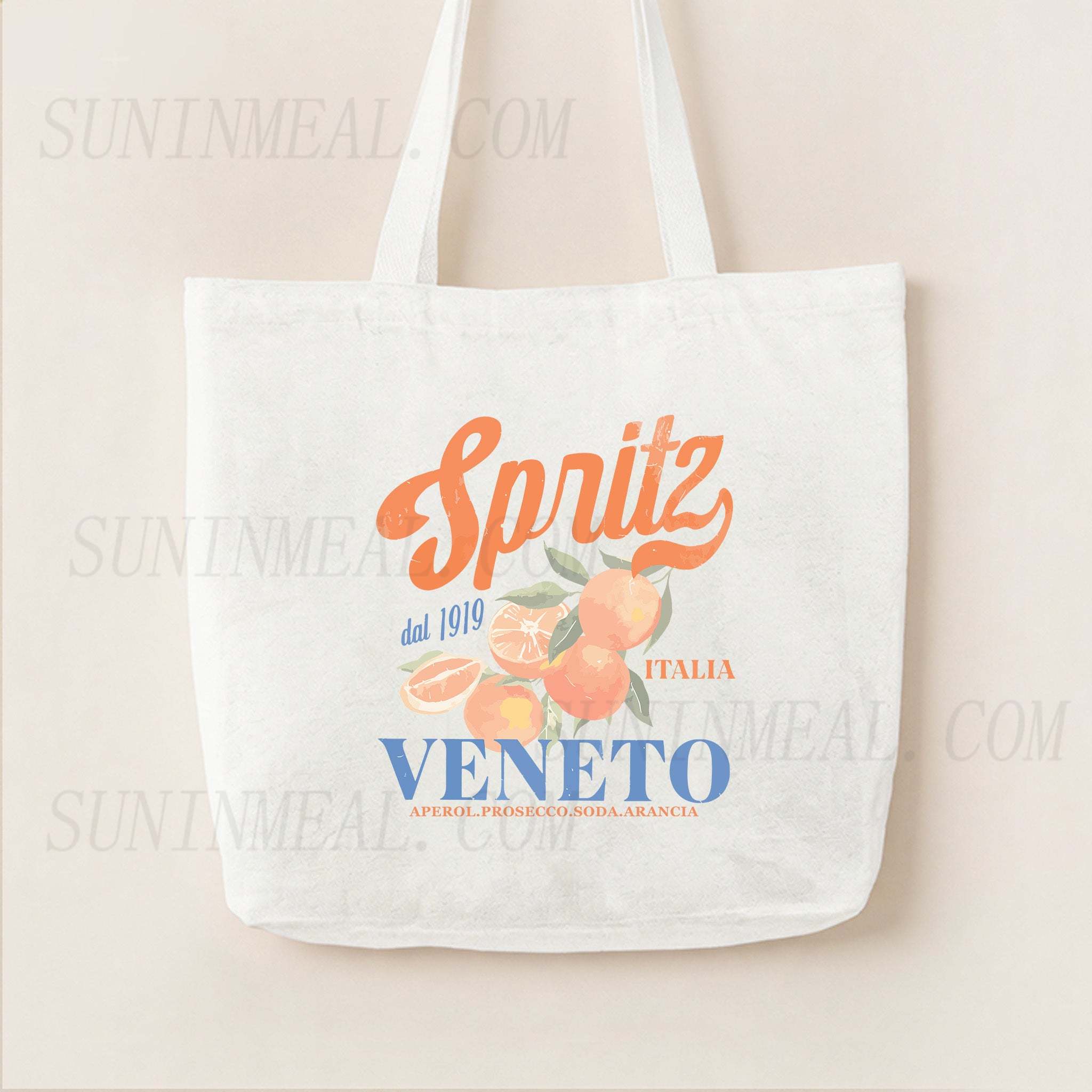 Spritz Veneto Canvas Tote Bag