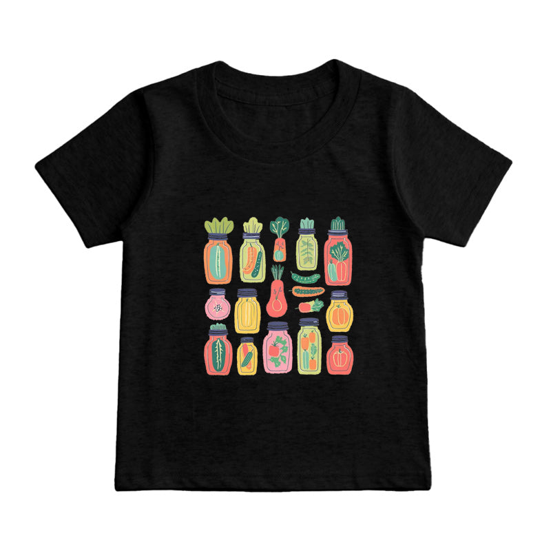 Colorful Pickle Veggie Kids T-Shirt