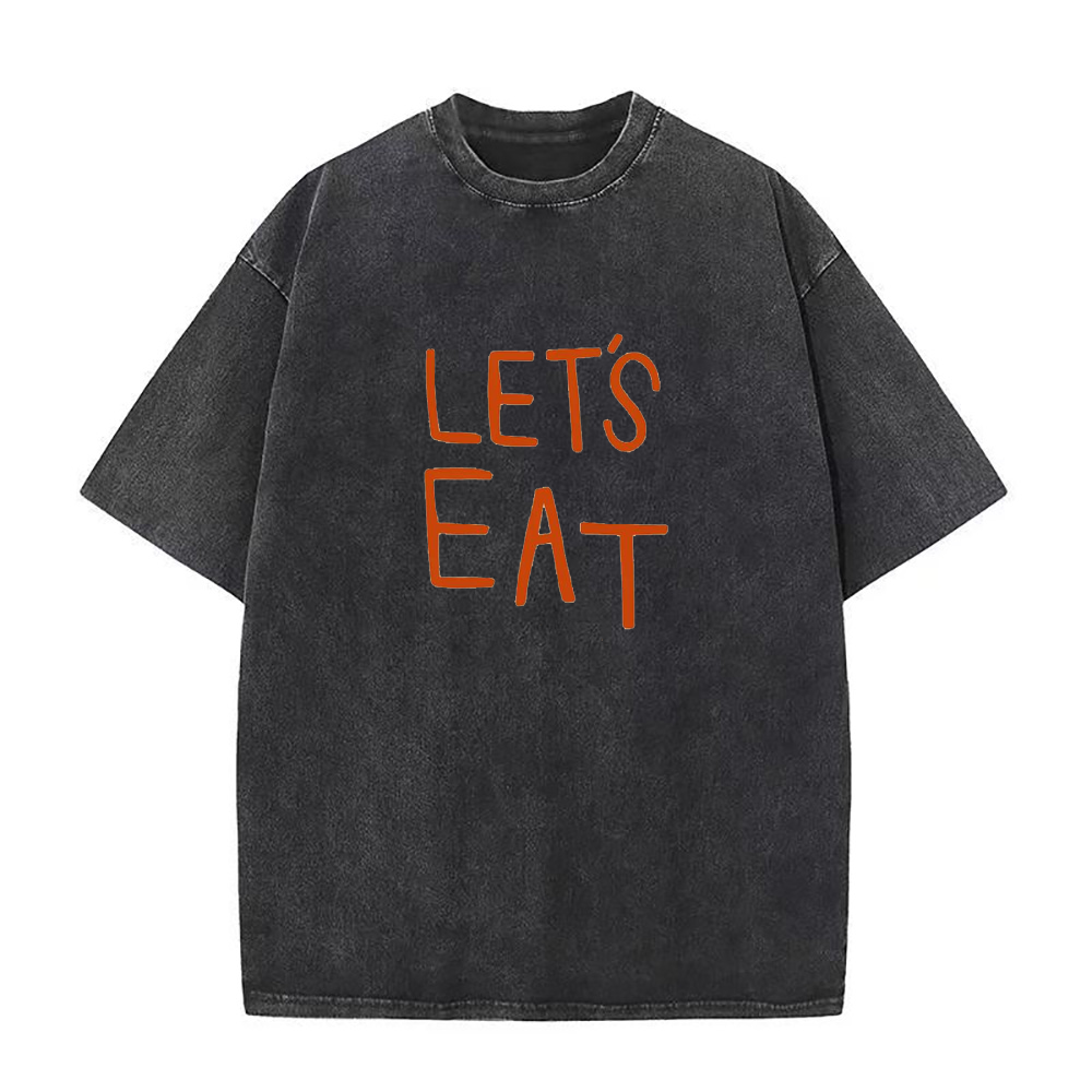 ユニセックスTシャツを食べよう