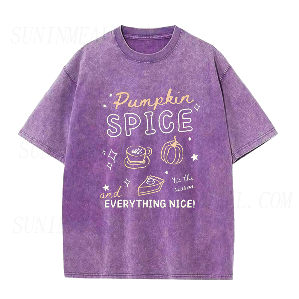 Retro Pumpkin Spice Unisex Tee
