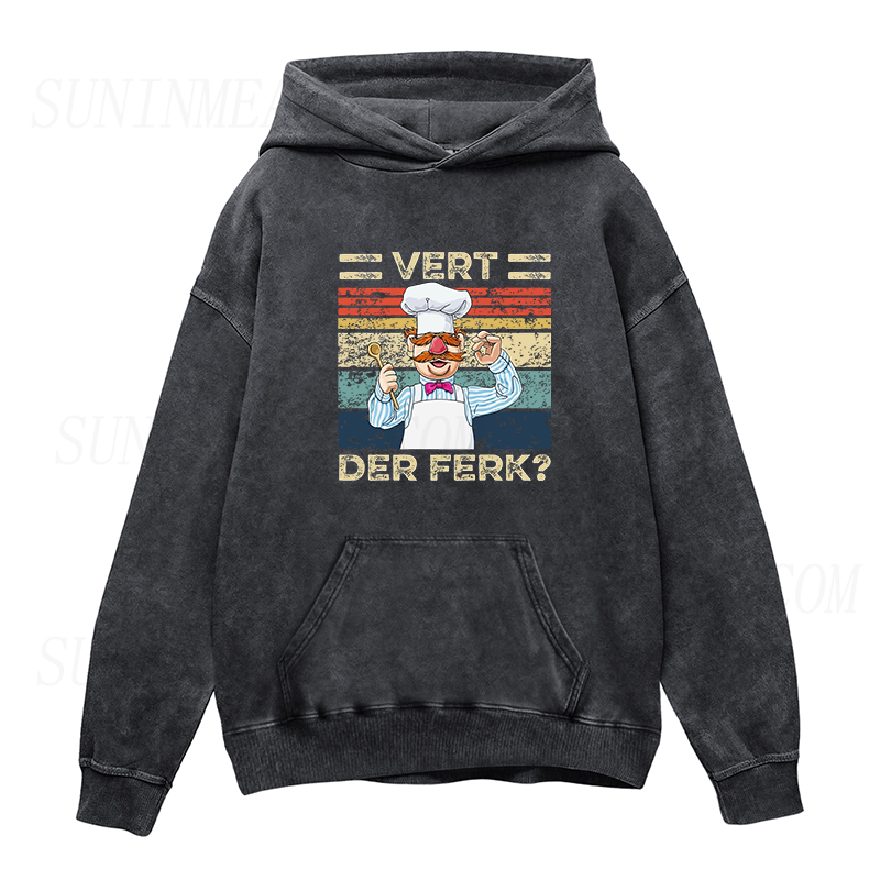 Vert Der Ferk chef Unisex Hoodie