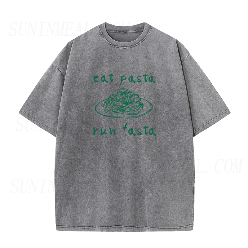 Eat Pasta Run Fasta Tee