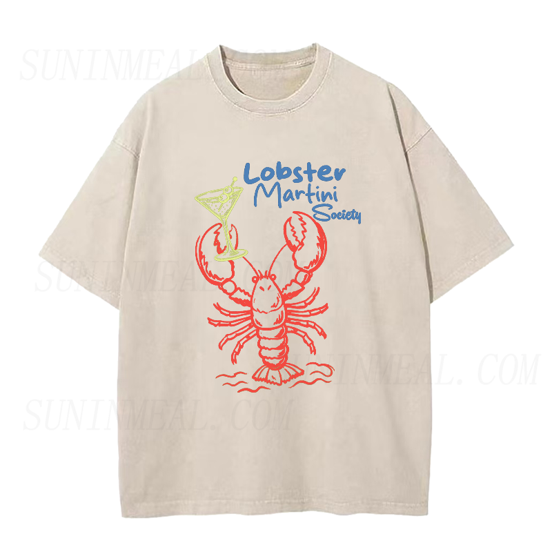 Lobster Martini Society Unisex Tee