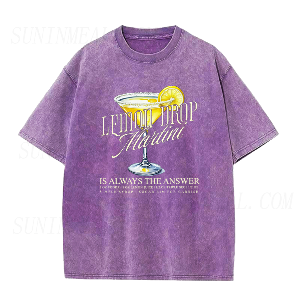 Lemon Drop Martini Unisex Tee