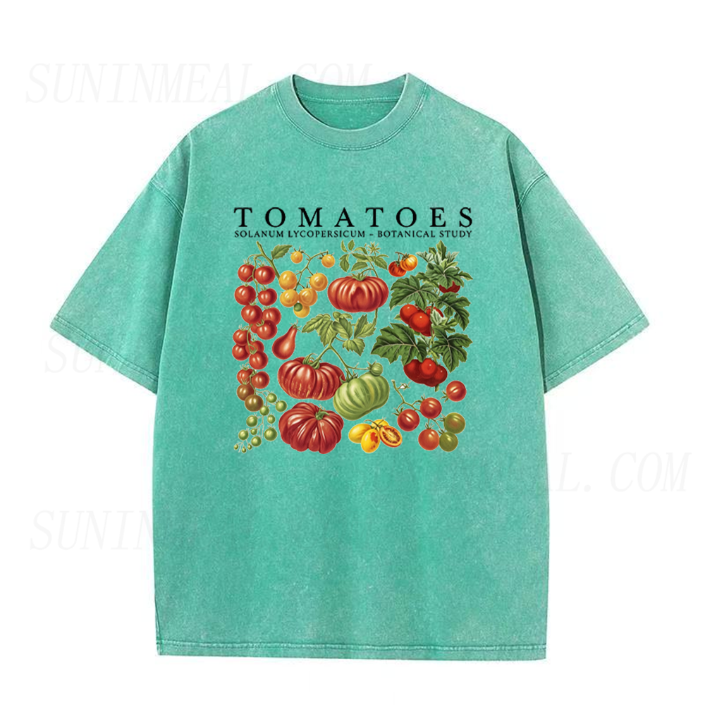 Vintage Botanical Tomatoes Graphic Unisex Tee