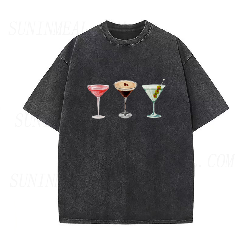 Martini Trio Unisex Tee