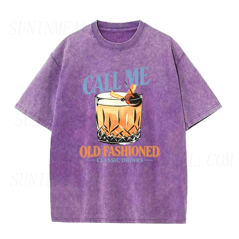 Old Fashioned Cocktail Unisex Tee