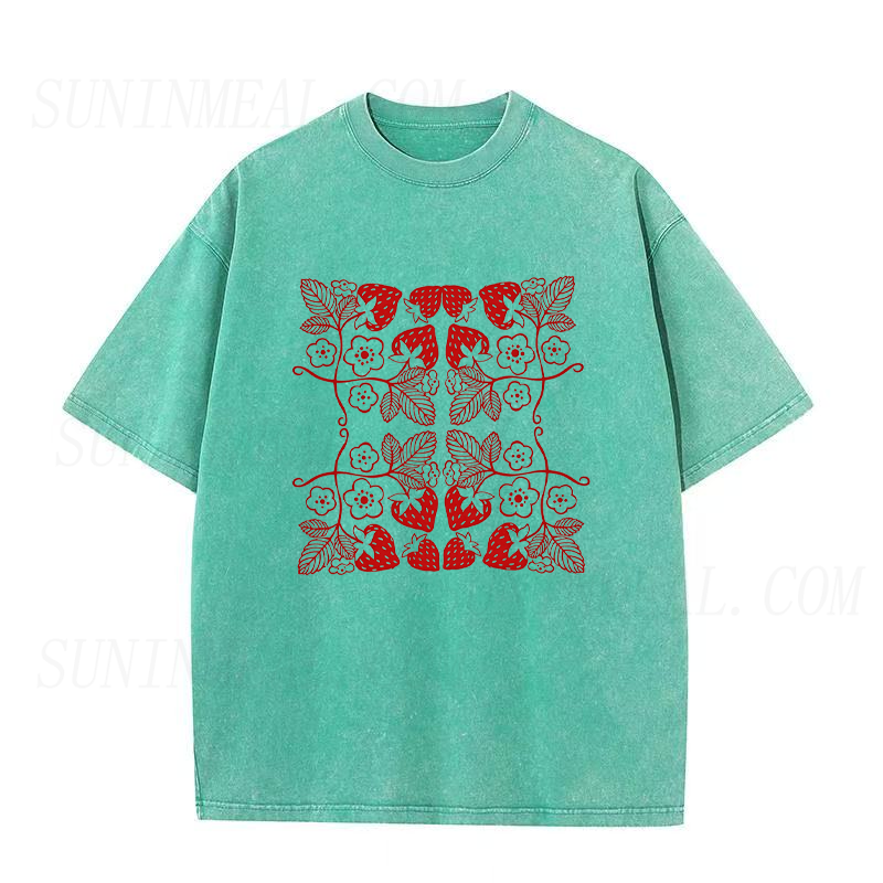 Vintage Strawberry Vine Unisex Tee