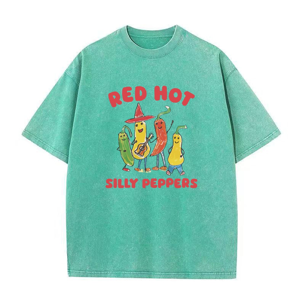 red hot silly peppers unisex Tee
