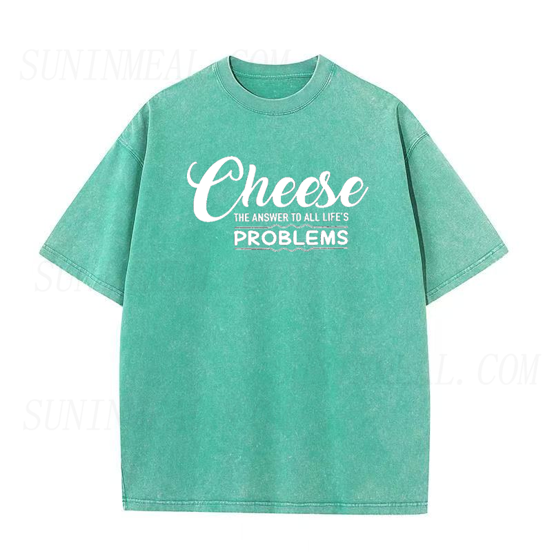 チーズ・ザ・アンサー ユニセックスTシャツ