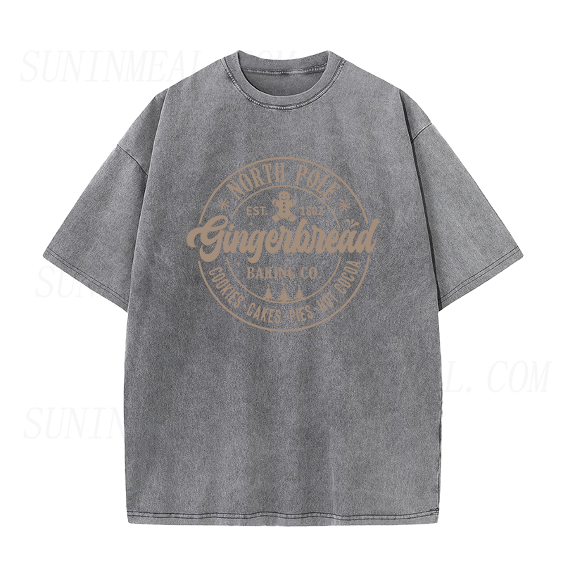 Gingerbread Baking Co North Pole Unisex Tee