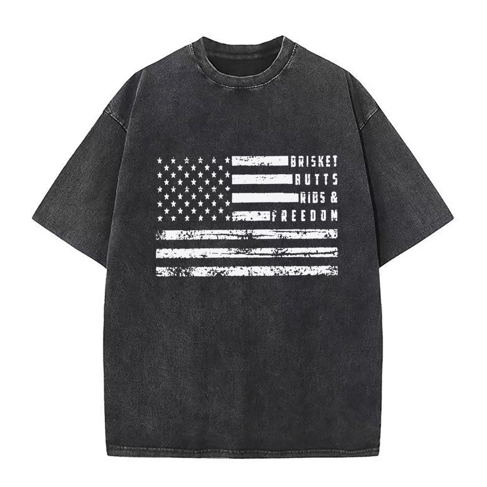 アメリカ国旗ユニセックスTシャツ
