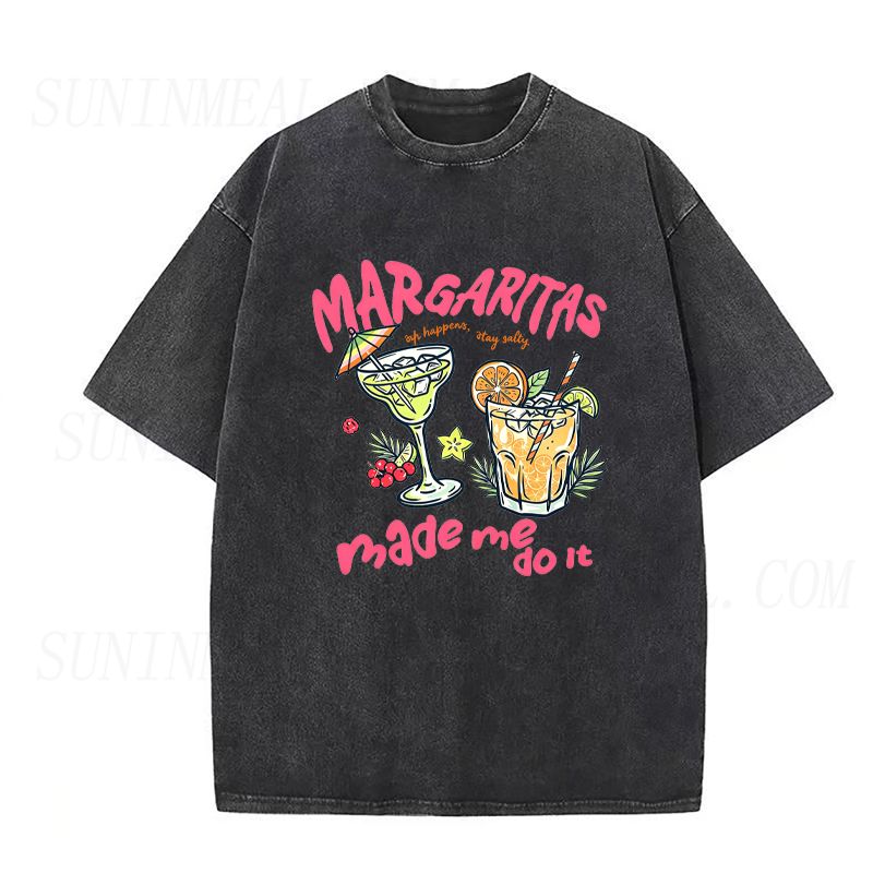 Margaritas Made Me Do It Unisex Tee