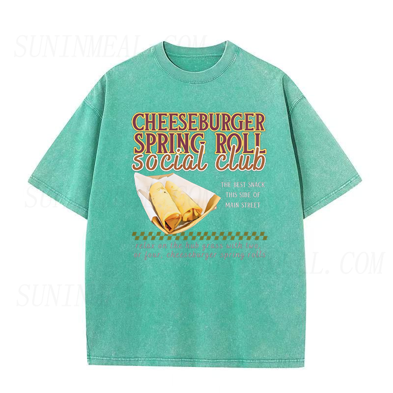 Cheeseburger Spring Roll Magic Kingdom Unisex Tee