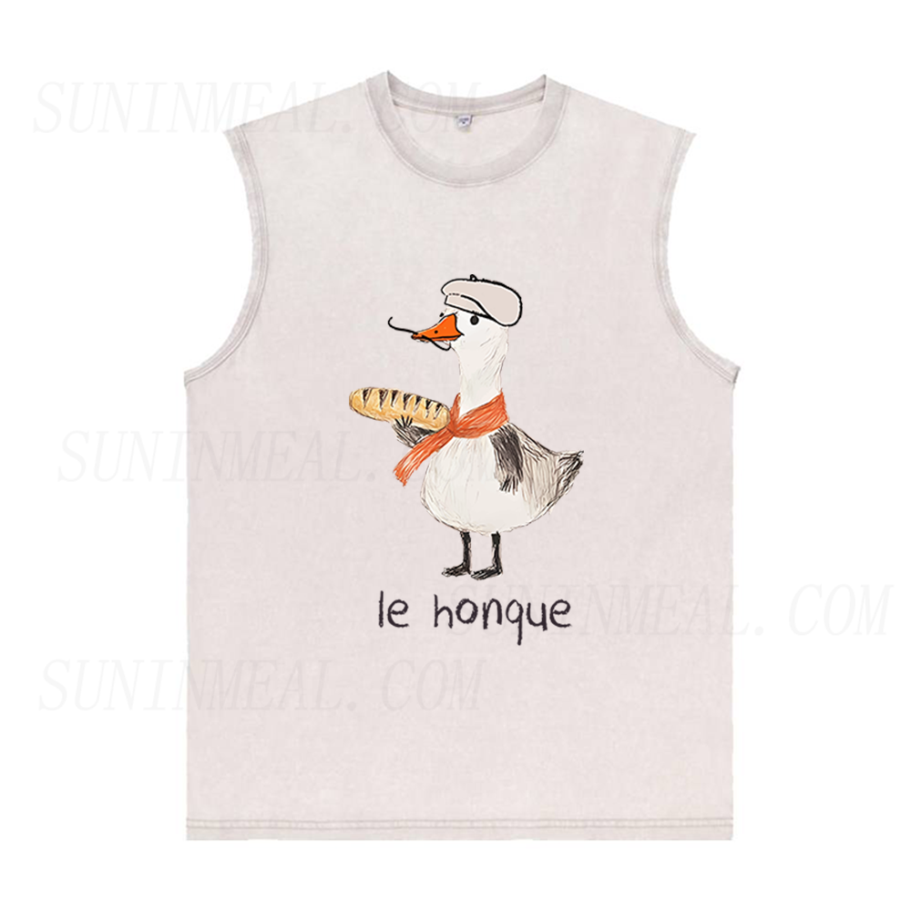 French Goose Unisex Tank Top