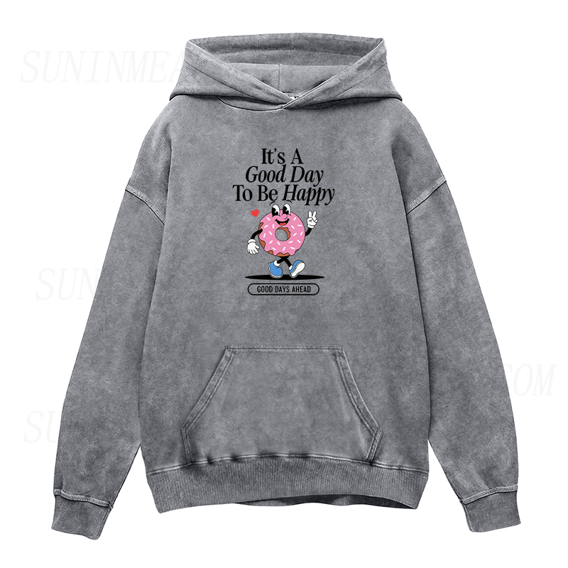 It’s A Good Day To Be Happy Donut Unisex Hoodie