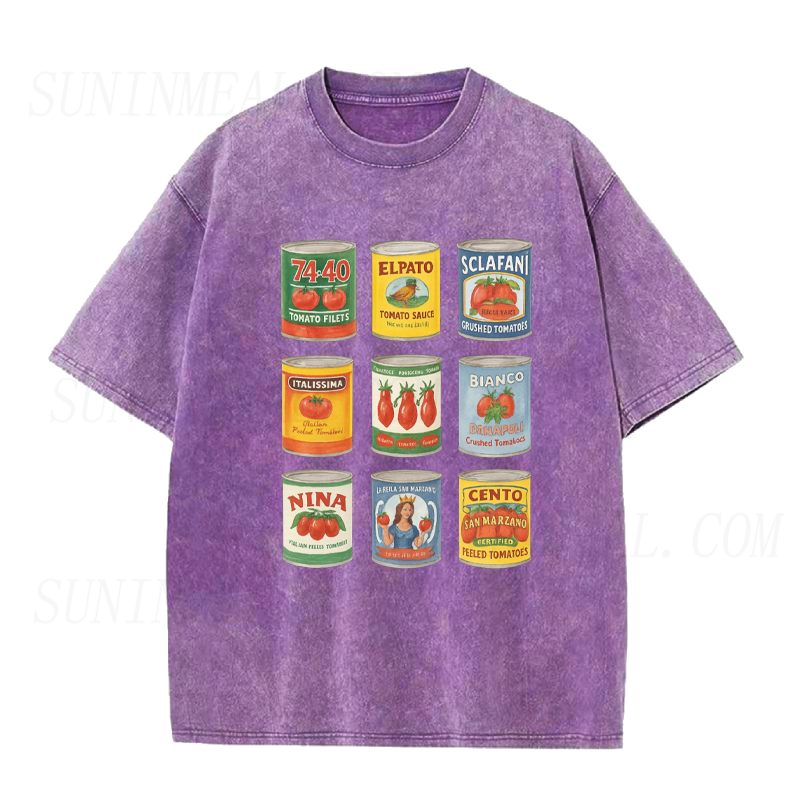 Retro Tomato Can Unisex Tee