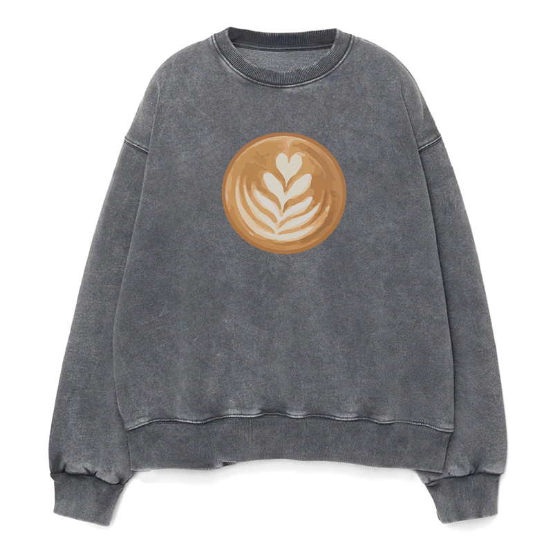 Latte Art Unisex Crewneck Sweatshirt