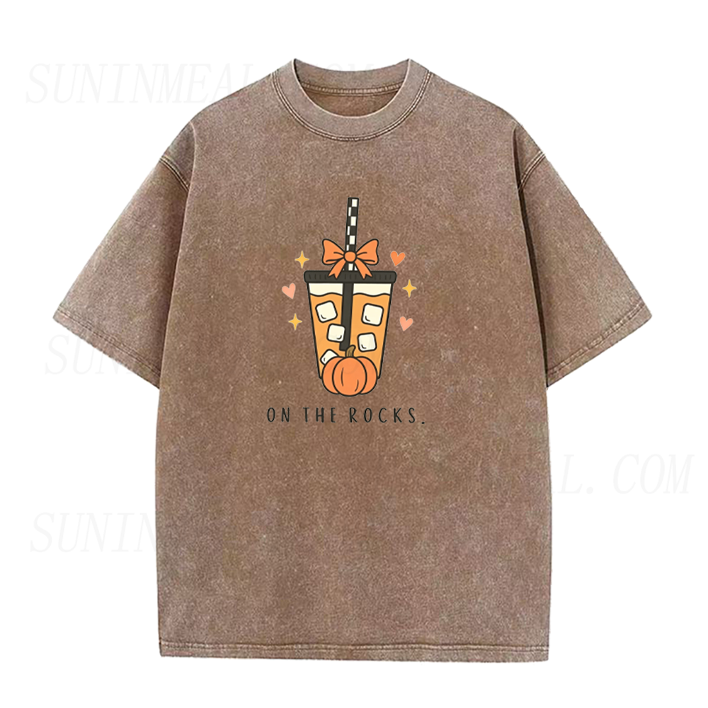 Pumpkin Spice Iced Coffee Unisex Tee