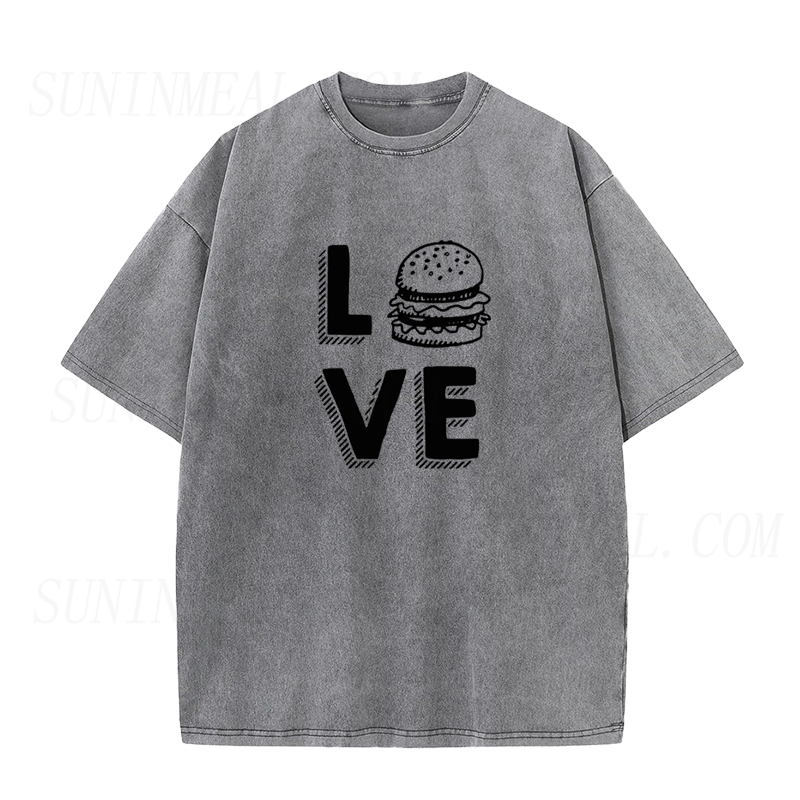 Love Hamburger Unisex Tee