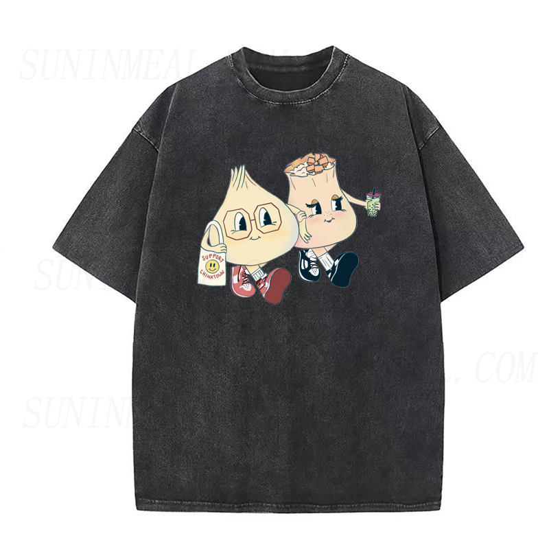Support Chinatown Soup Dumpling and Shu Mai Unisex Tee