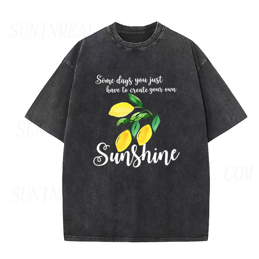 Create Your Own Sunshine Lemon Unisex Tee