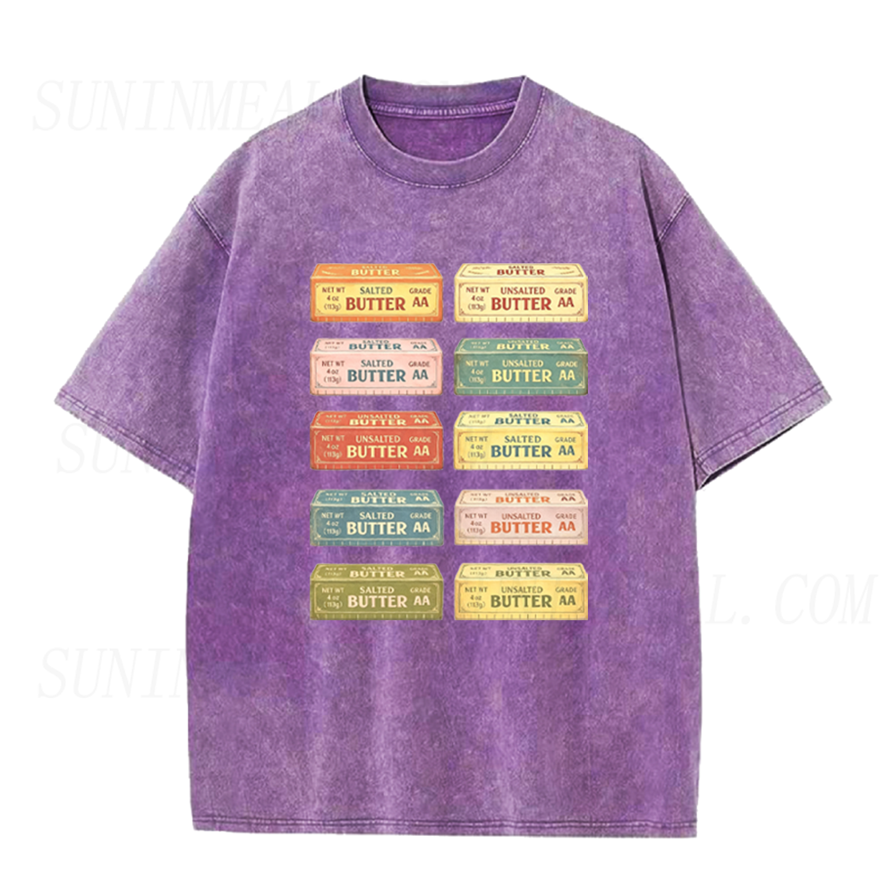 Vintage Butter Sticks Graphic Unisex Tee