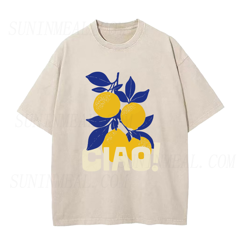 Ciao Italian Lemons Unisex Tee