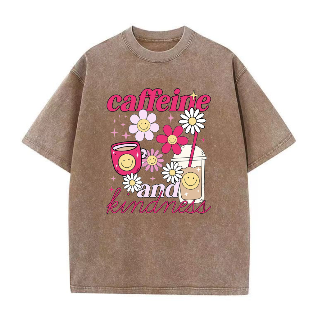 カフェインと優しさ ユニセックスTシャツ