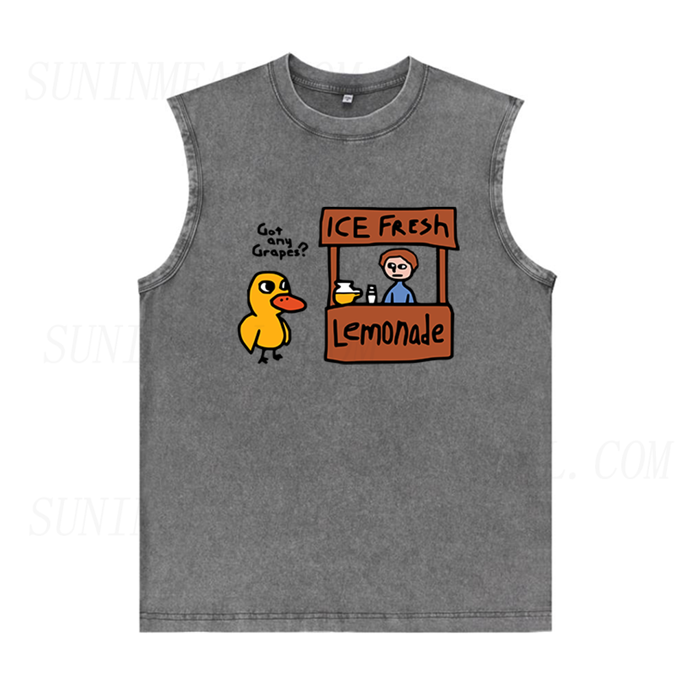Ice Fresh Lemonade Unisex Tank Top