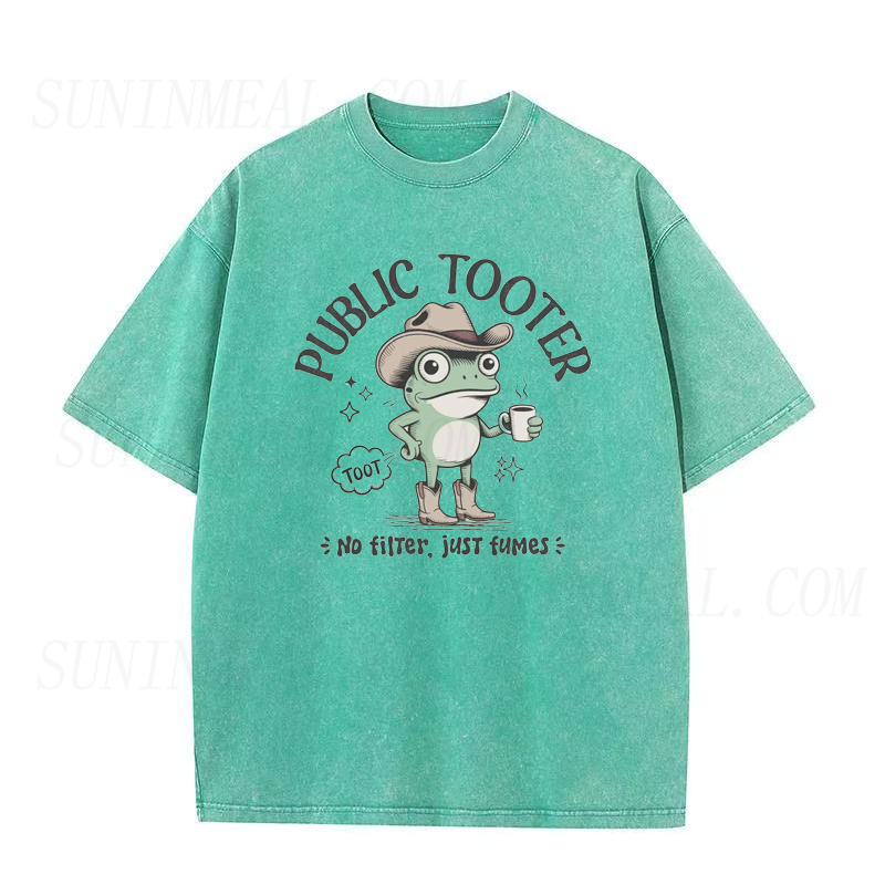 Public Tooter Frog Tee