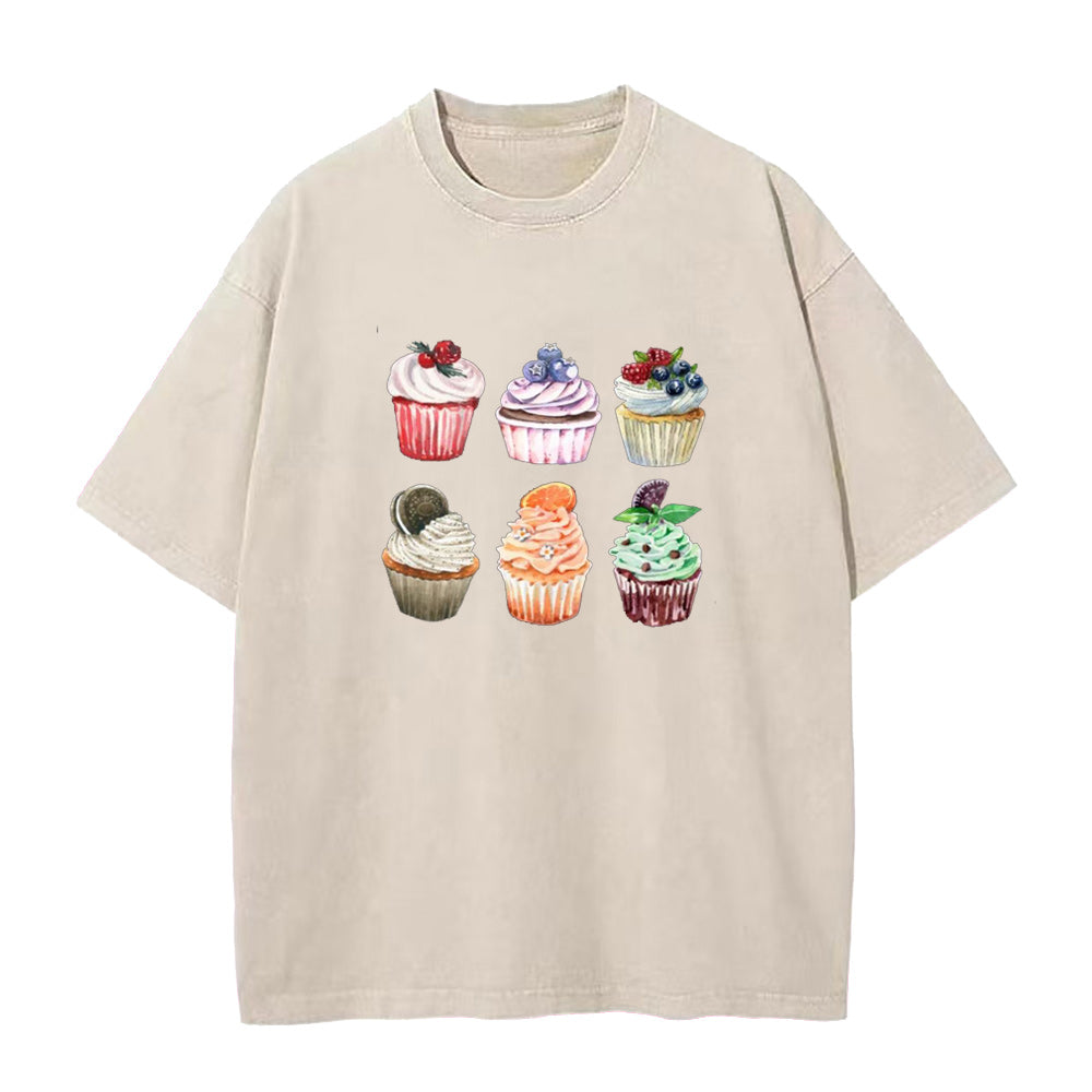 カップケーキ ユニセックス Tシャツ