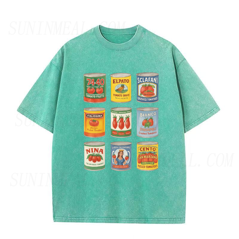 Retro Tomato Can Unisex Tee