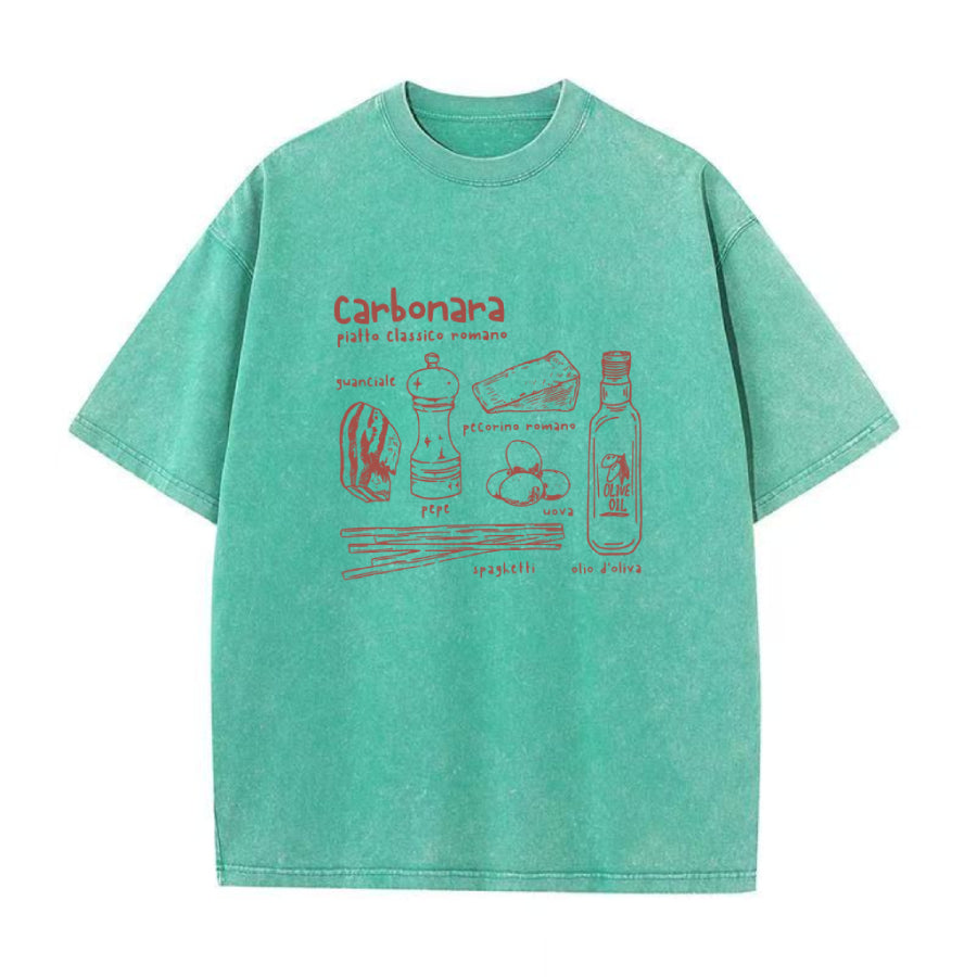 Carbonara Roma Pasta Unisex Tee