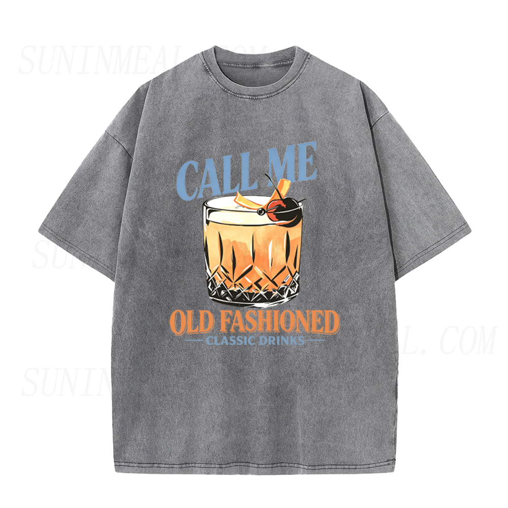 Old Fashioned Cocktail Unisex Tee