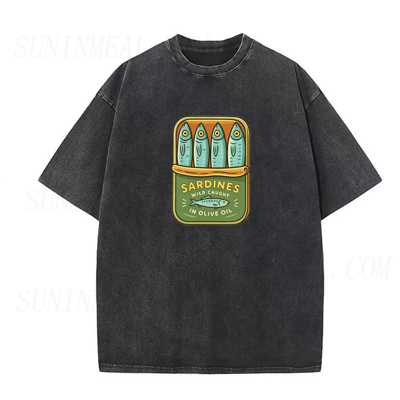 Wild Caught Sardines Unisex Tee