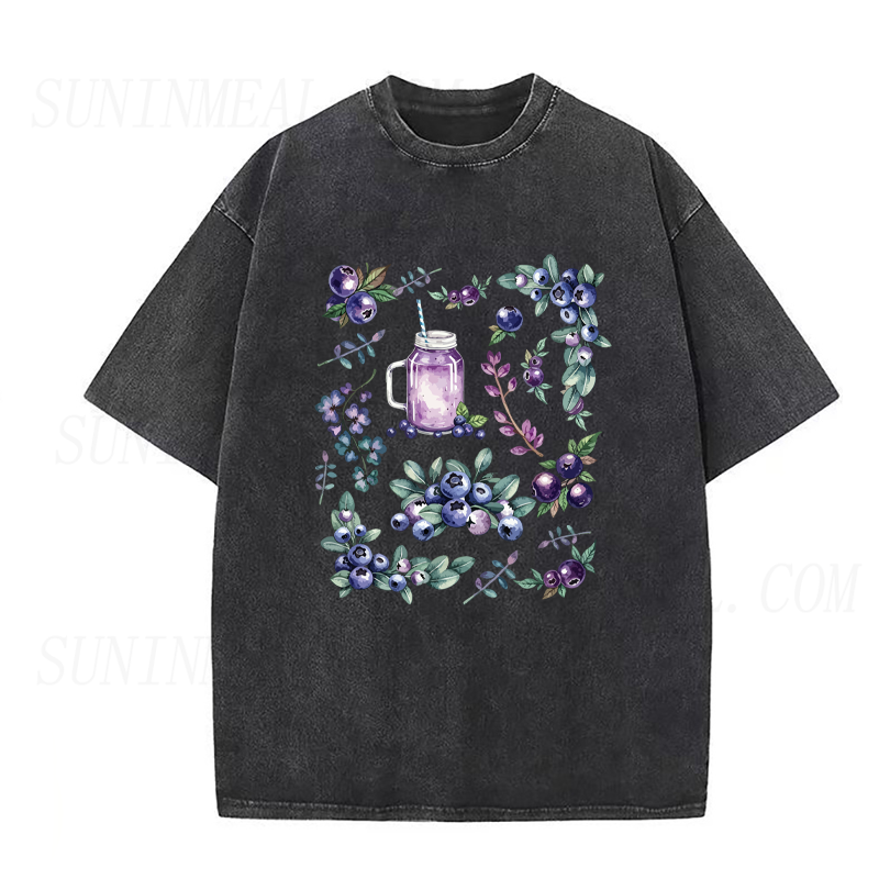 Blueberry Smoothie Unisex Tee
