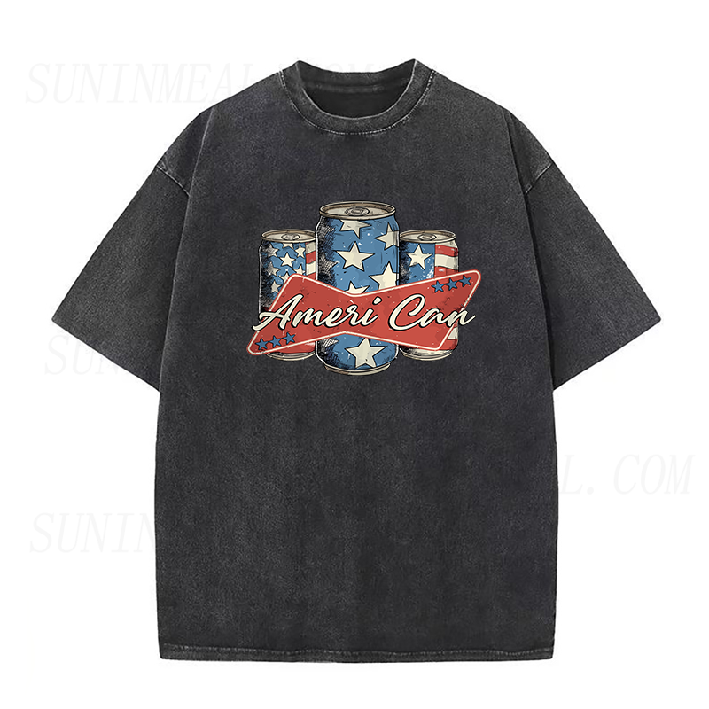 Ameri Can Down Unisex Tee