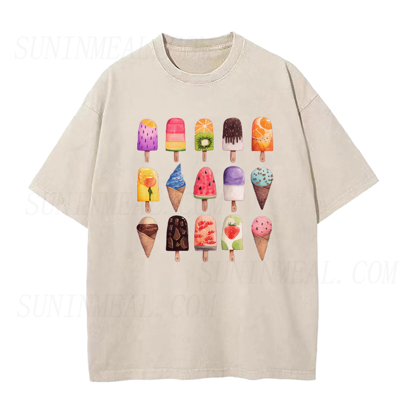 Popsicle Ice Cream Unisex Tee