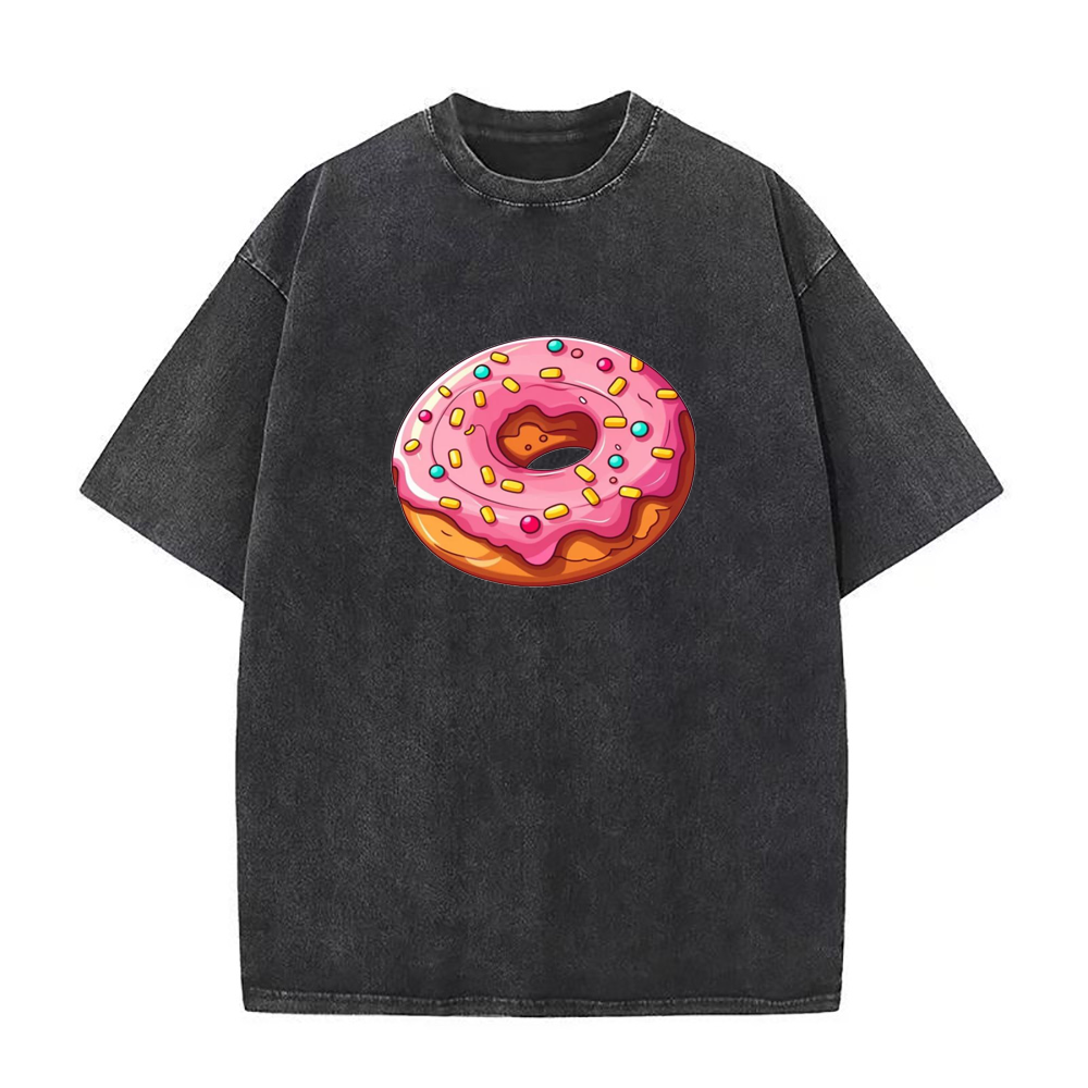 pink doughnut Unisex Tee