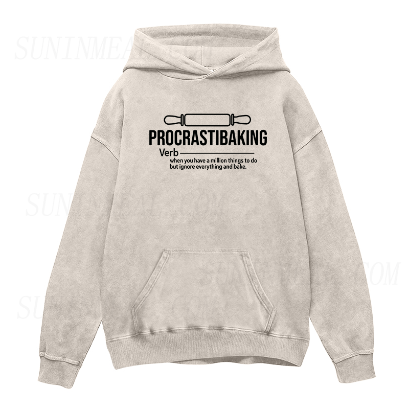 Procrastibaking  Unisex Hoodie
