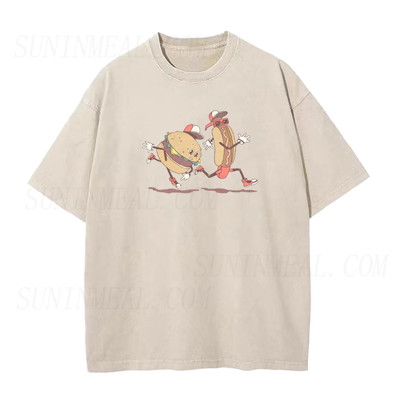 Burgers & Hot Dogs Unisex Tee