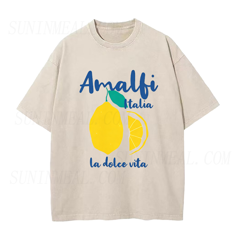 Amalfi Italy Lemon Unisex Tee