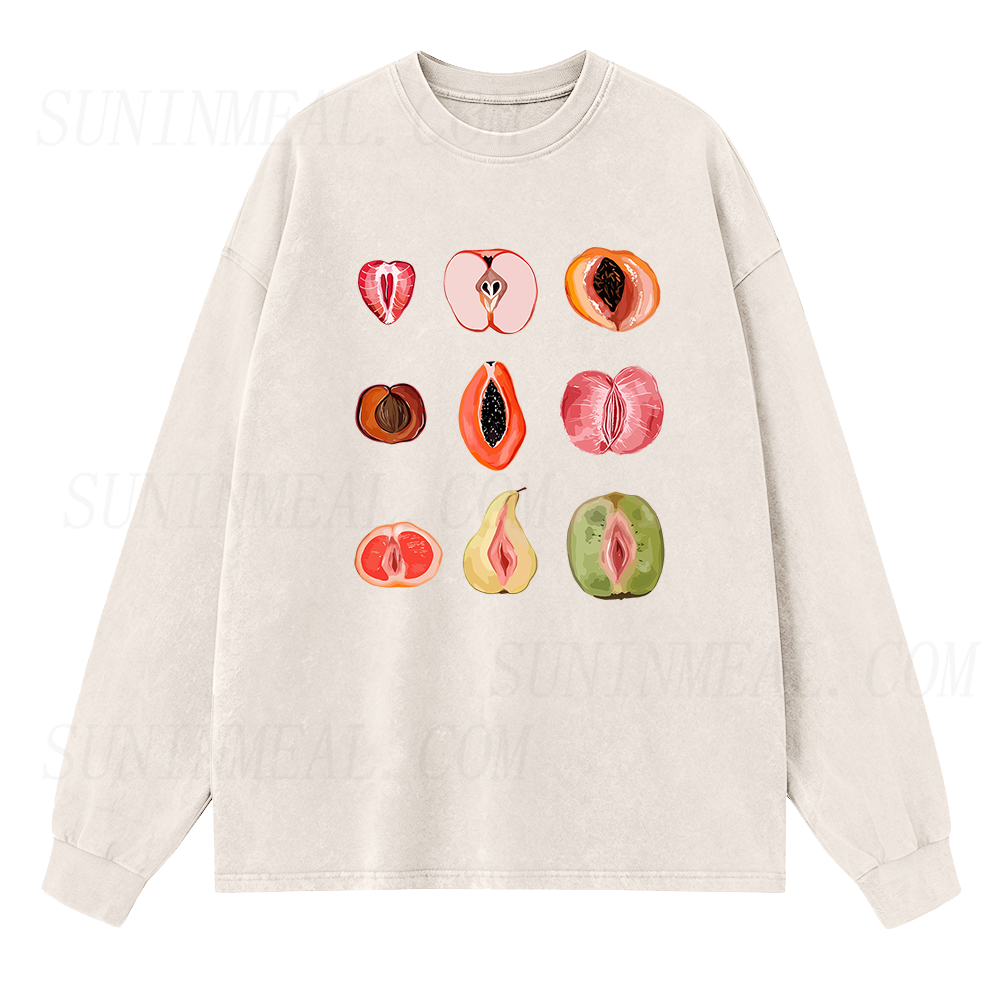 Fruits Long Sleeve Unisex Tee
