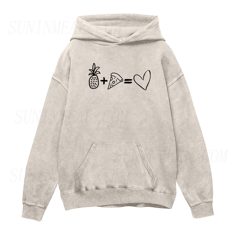 Pineapple Pizza Is Love Unisex Hoodie