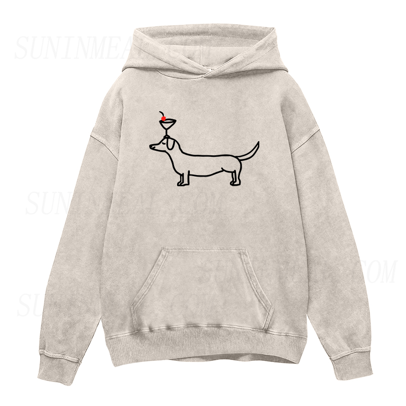 Dog Cocktail Unisex Hoodie