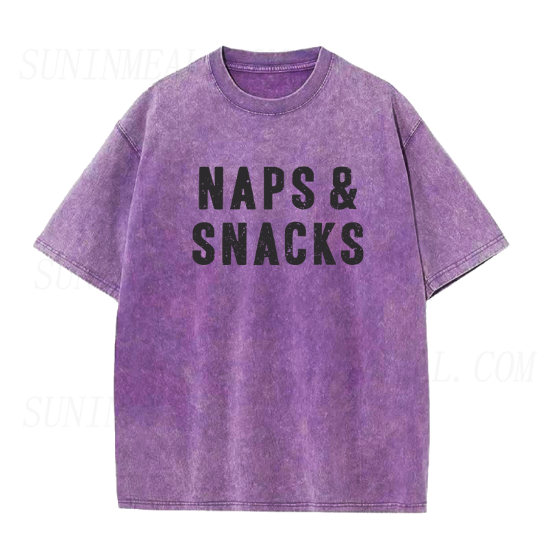 Naps and Snacks Unisex Tee