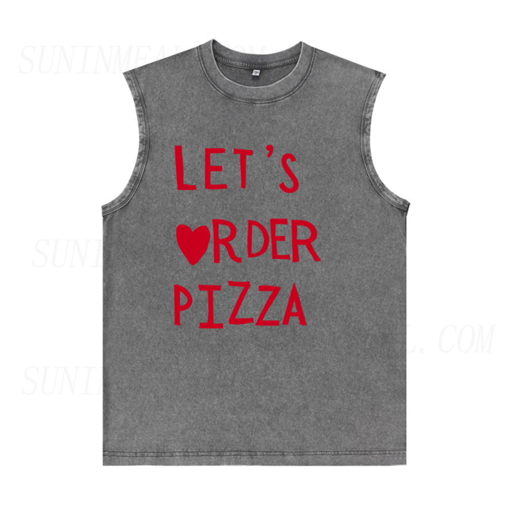 Let's Order Pizza Unisex Tank Top